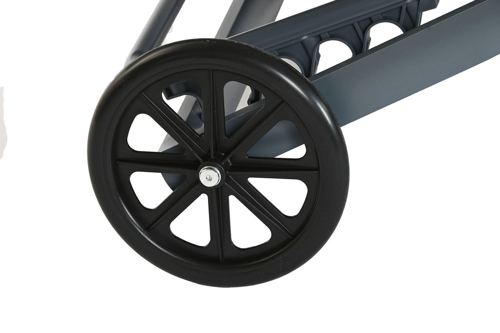 TUMBONA ALUMINIO TEXTILENE 187,5X64X97 RUEDAS