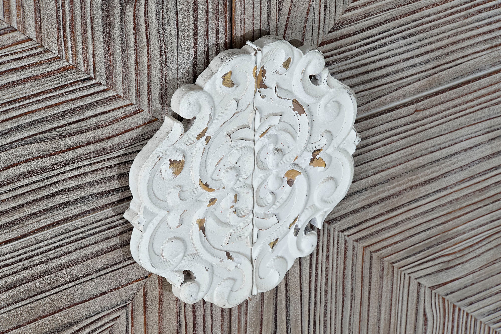 ARMARIO ABETO MDF 86X41X181 ENVEJECIDO - Imagen 3