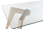 MESA COMEDOR CRISTAL MDF 160X90X75 TEMPLADO - Imagen 2