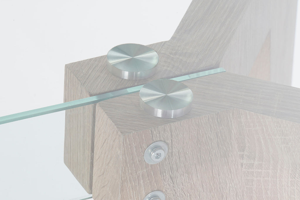 MESA COMEDOR CRISTAL MDF 160X90X75 TEMPLADO - Imagen 4