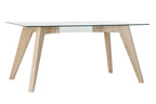 MESA COMEDOR CRISTAL MDF 160X90X75 TEMPLADO - Imagen 1