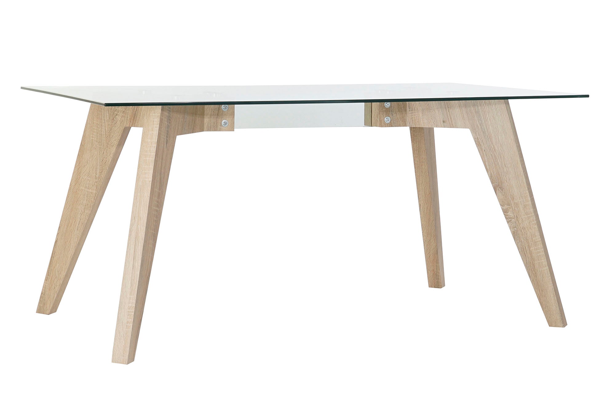 MESA COMEDOR CRISTAL MDF 160X90X75 TEMPLADO - Imagen 1