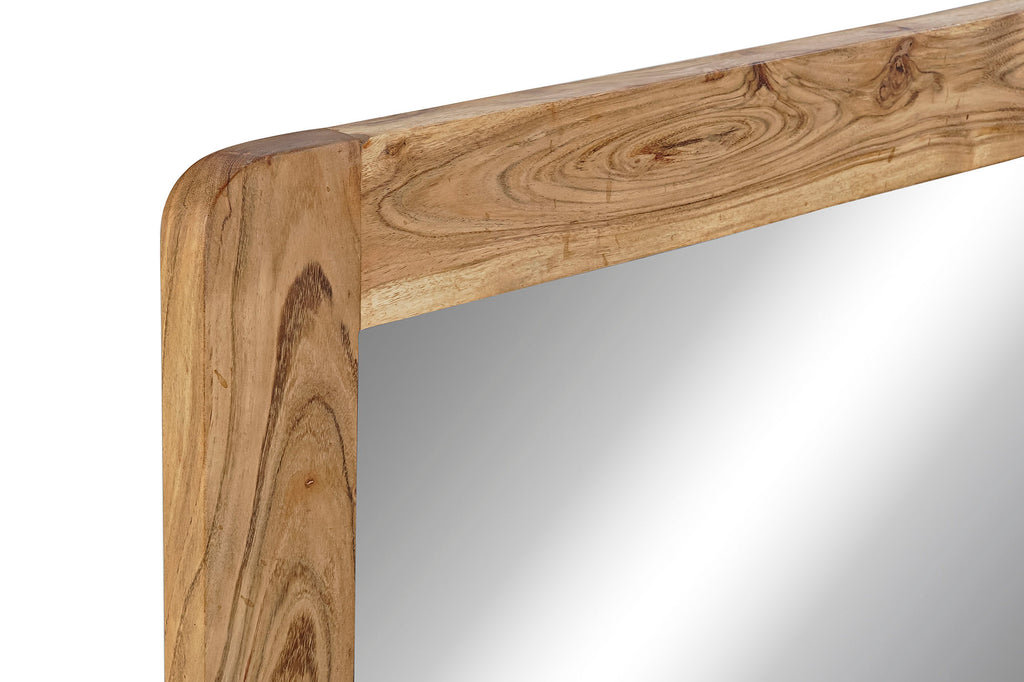 ESPEJO ACACIA 80X3X100 NATURAL - Imagen 2