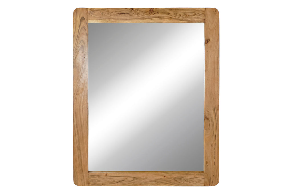 ESPEJO ACACIA 80X3X100 NATURAL - Imagen 1