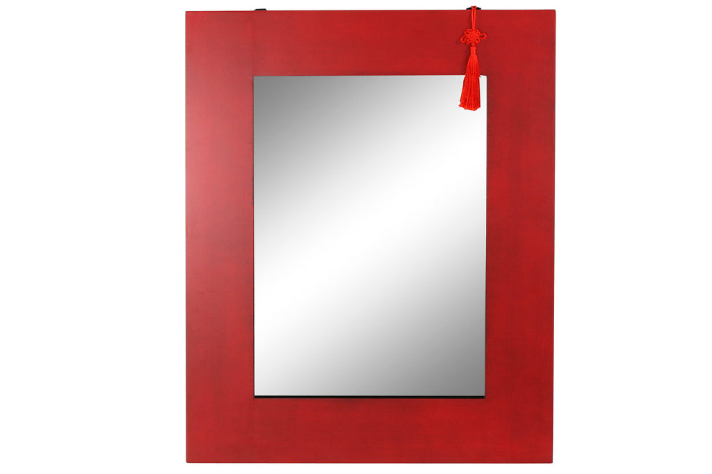 ESPEJO ABETO MDF 70X2X90 ROJO - Imagen 1