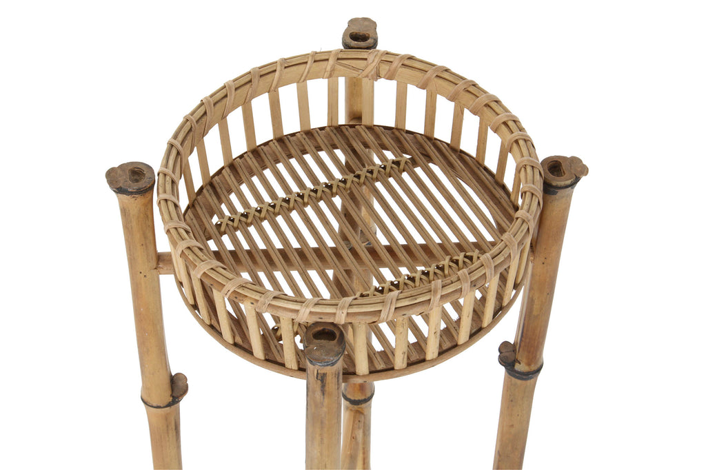 MACETERO BAMBU 32X32X55,5 NATURAL - Imagen 2