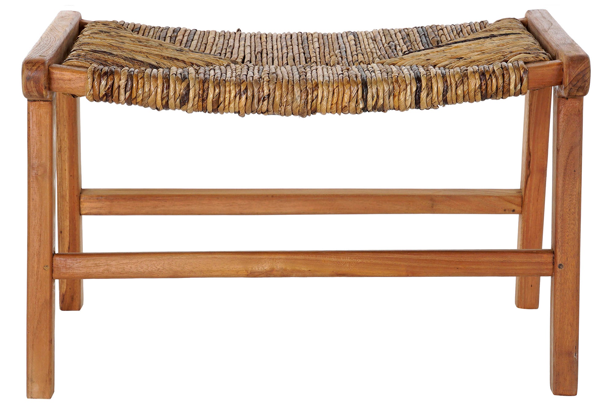 DESCALZADORA TECA FIBRA 65X47X40 NATURAL - Imagen 4