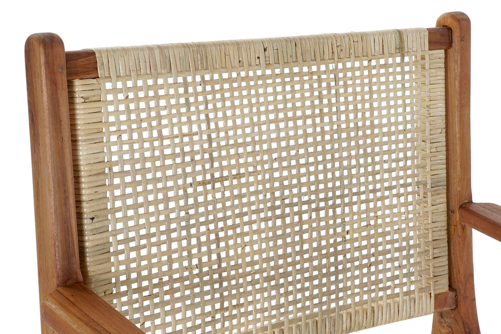 BUTACA TECA RATAN 69X78X68 NATURAL - Imagen 3