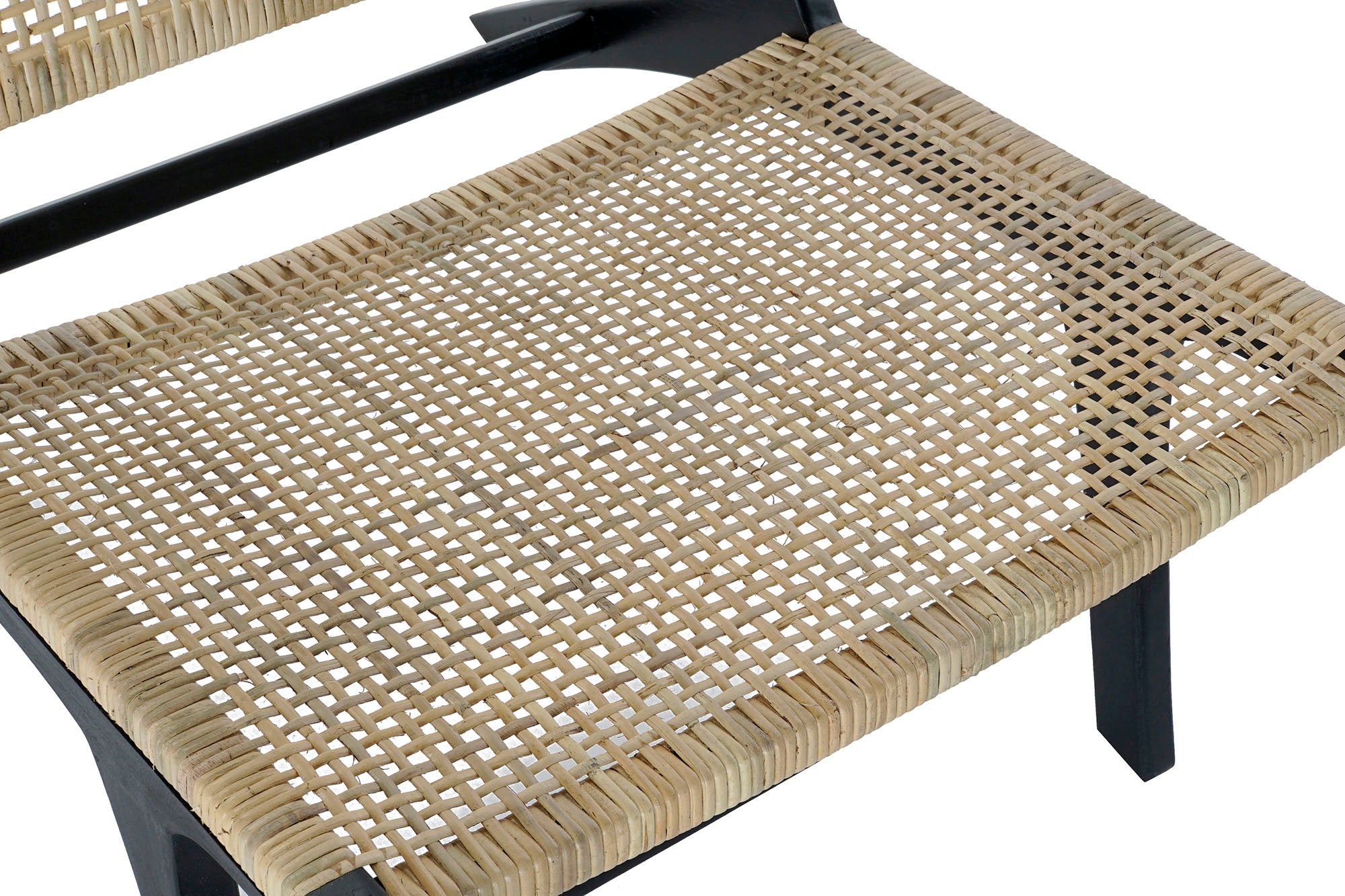 BUTACA TECA RATAN 65X78X68 NEGRO - Imagen 2