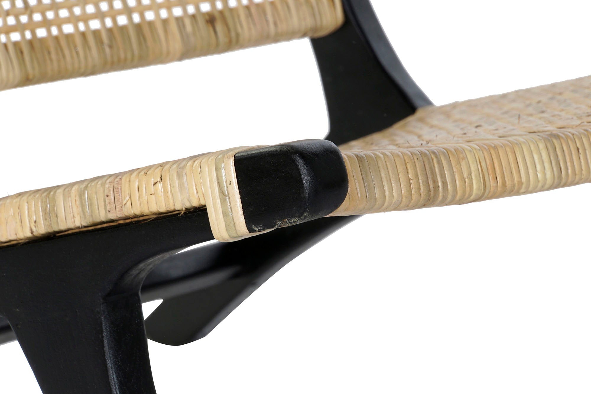 BUTACA TECA RATAN 65X78X68 NEGRO - Imagen 4