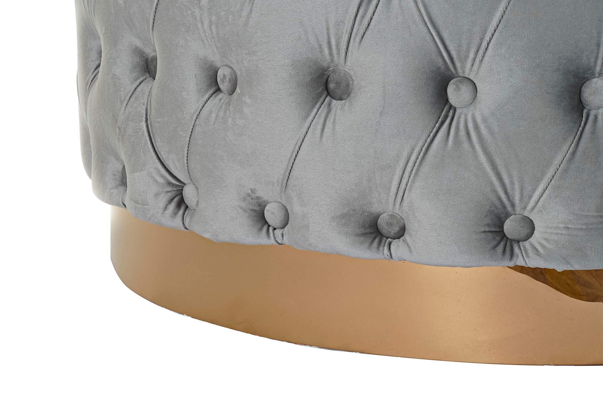 REPOSAPIES POLIESTER MDF 78X78X40 GRIS - Imagen 4