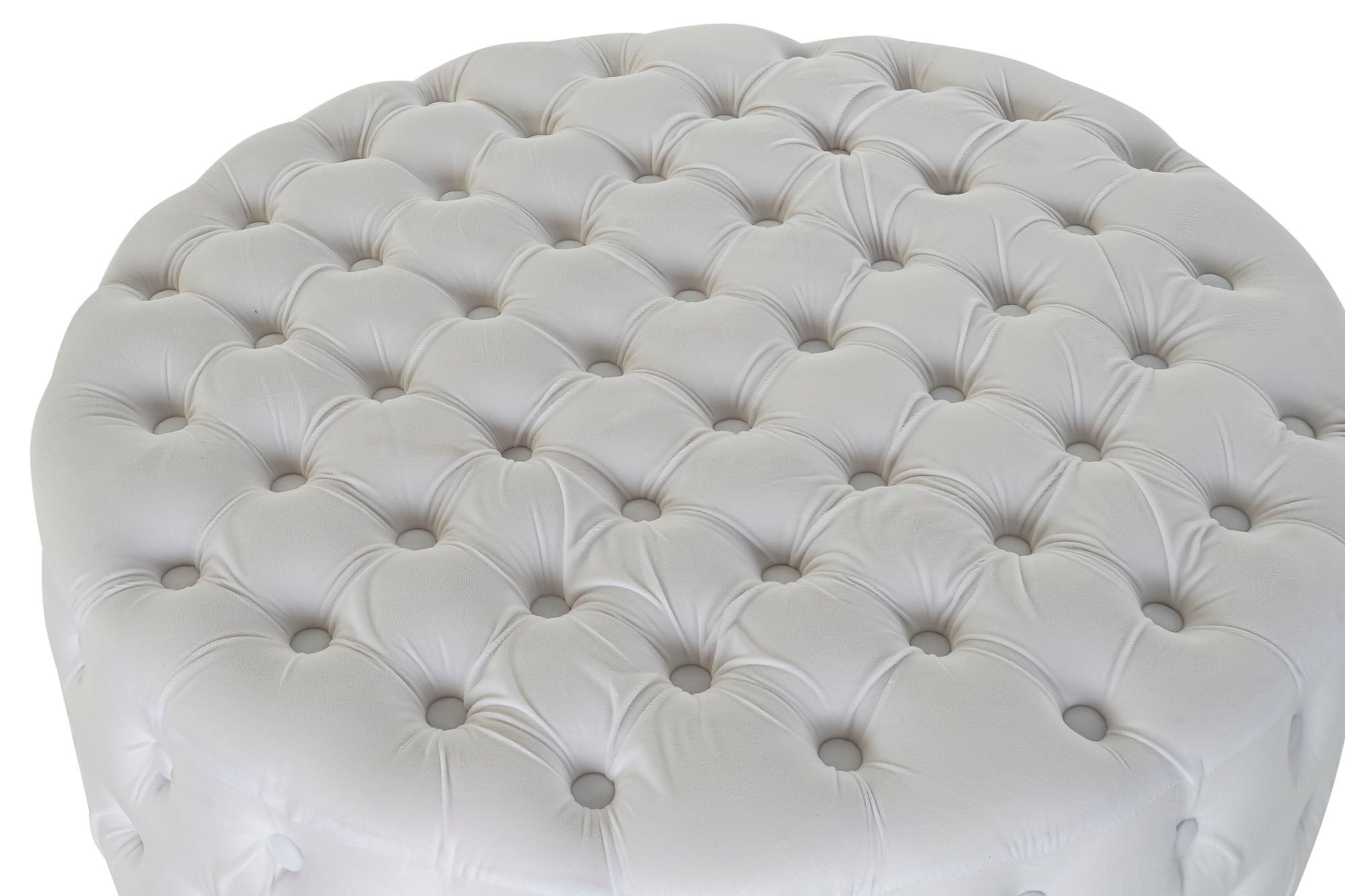 REPOSAPIES POLIESTER MDF 78X78X40 BLANCO - Imagen 2