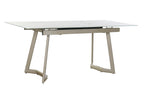 MESA COMEDOR CRISTAL 140X80X76 180 EXTENSIBLE - Imagen 5