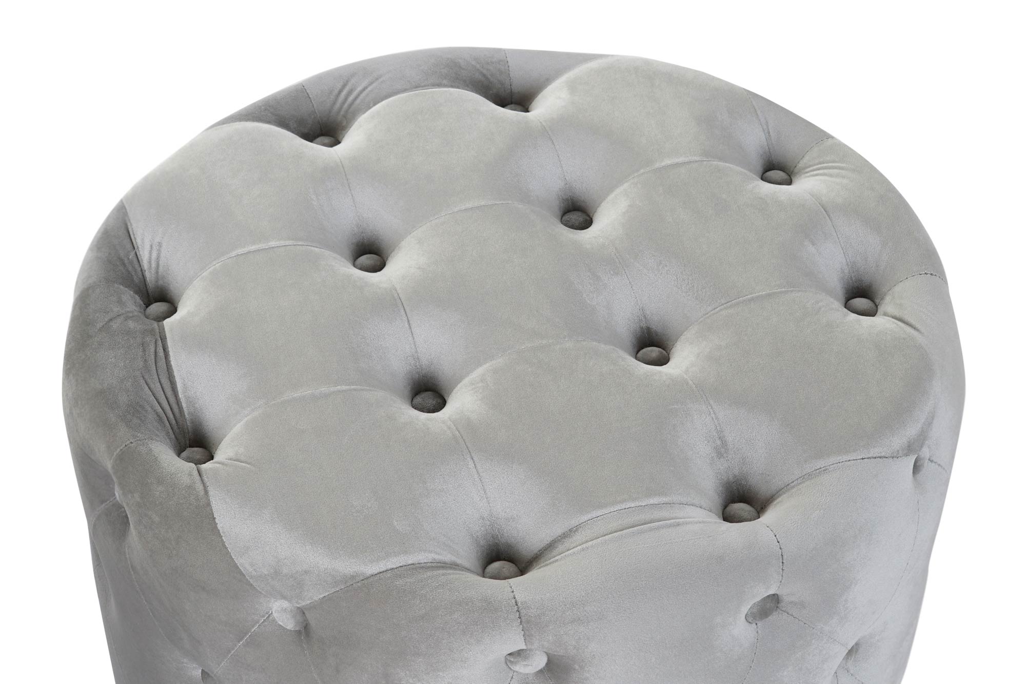 REPOSAPIES SET 2 VELVET MDF 78X78X42 TERCIOPELO - Imagen 2