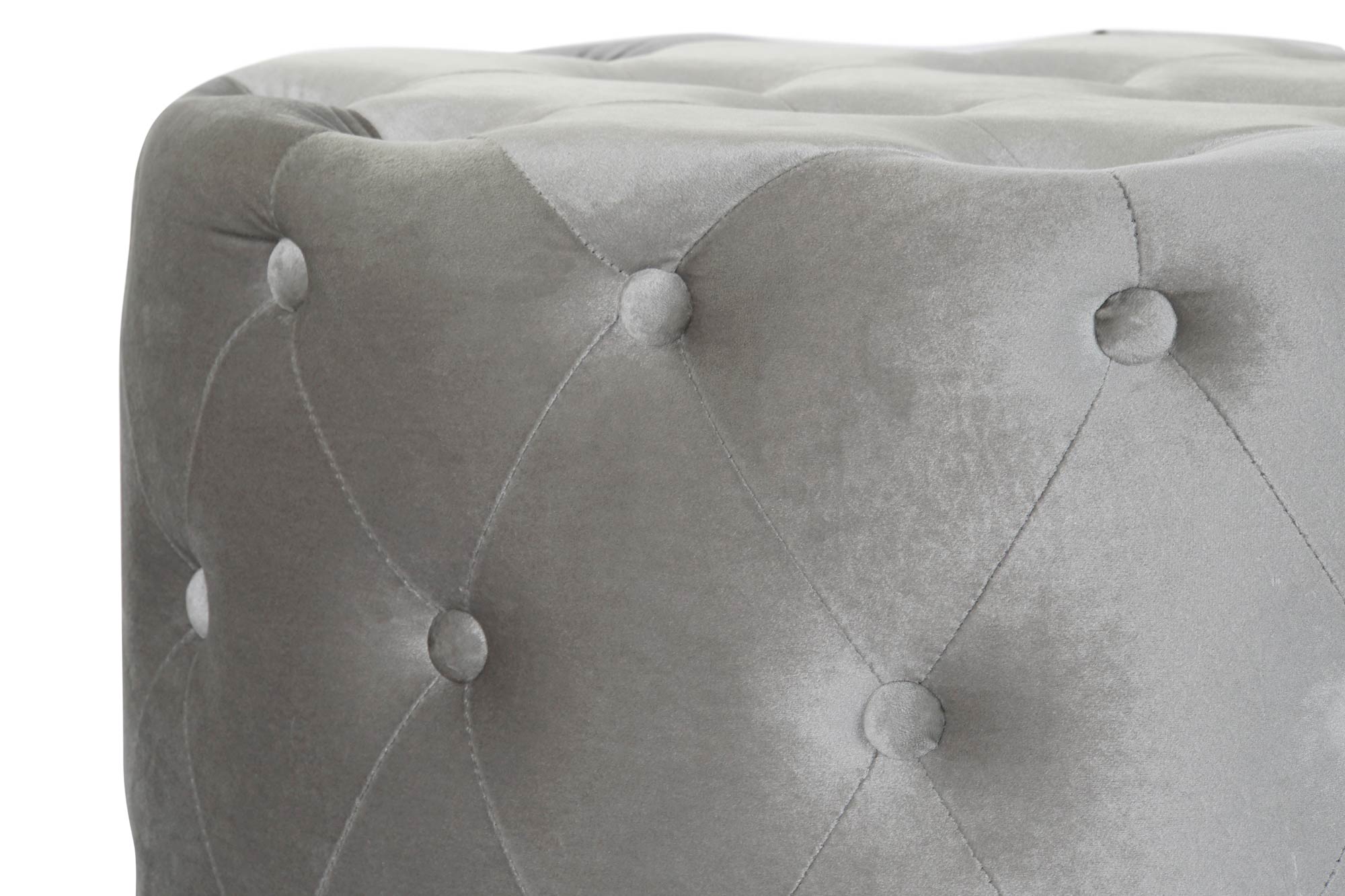 REPOSAPIES SET 2 VELVET MDF 78X78X42 TERCIOPELO - Imagen 3