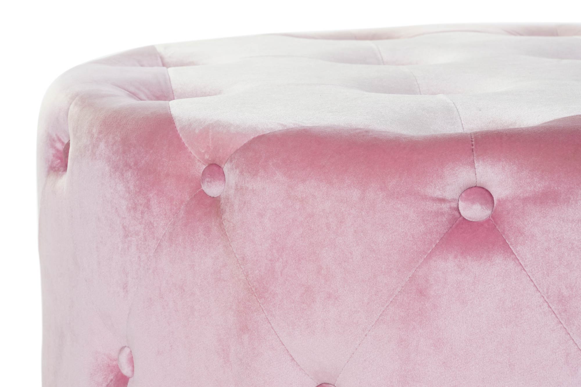 REPOSAPIES SET 2 VELVET MDF 80X80X43 TERCIOPELO - Imagen 3