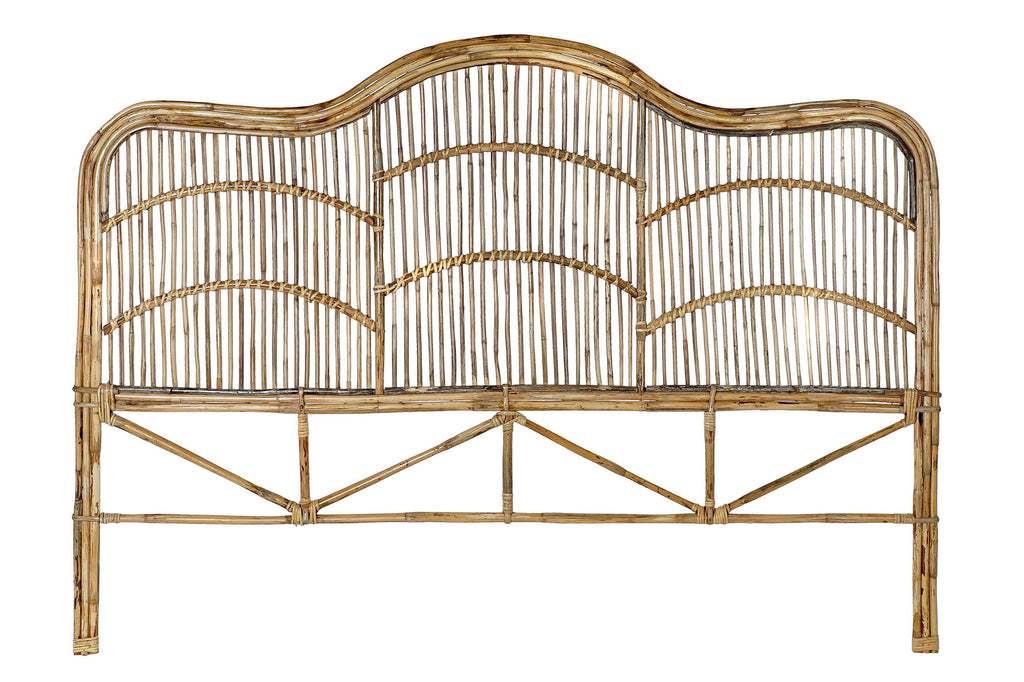 CABECERO CAMA RATAN 172,5X3X137 NATURAL NATURAL - Imagen 1