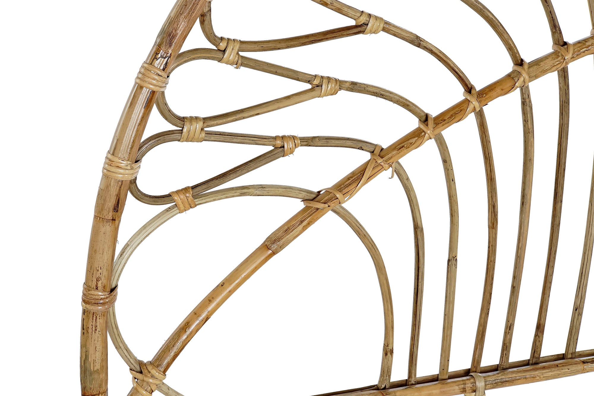 CABECERO CAMA RATAN 177X4X131 NATURAL NATURAL - Imagen 2