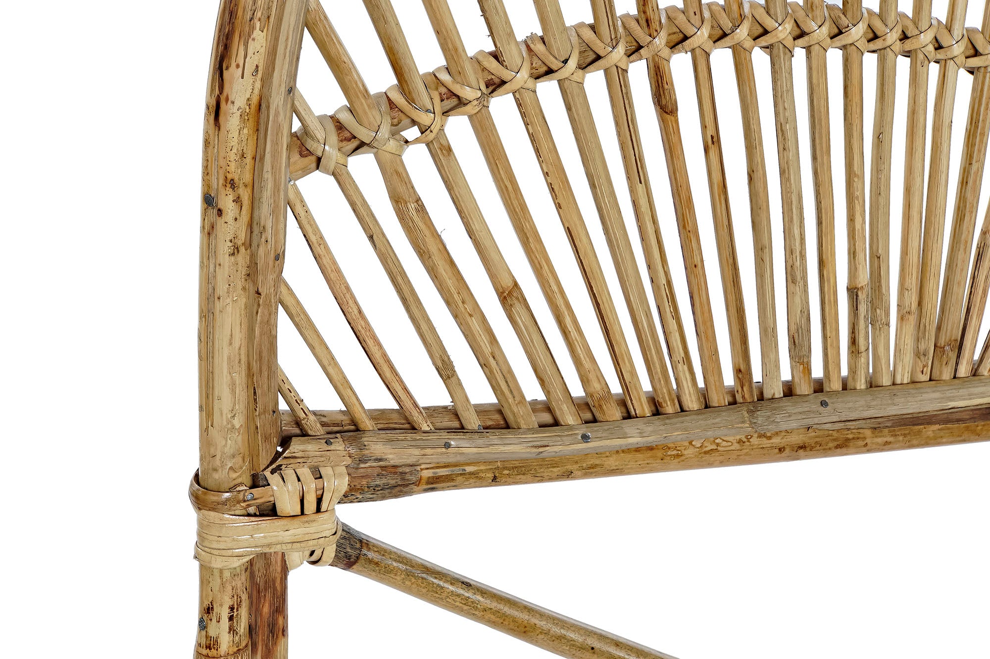 CABECERO CAMA RATAN 178X4X128 NATURAL NATURAL - Imagen 2