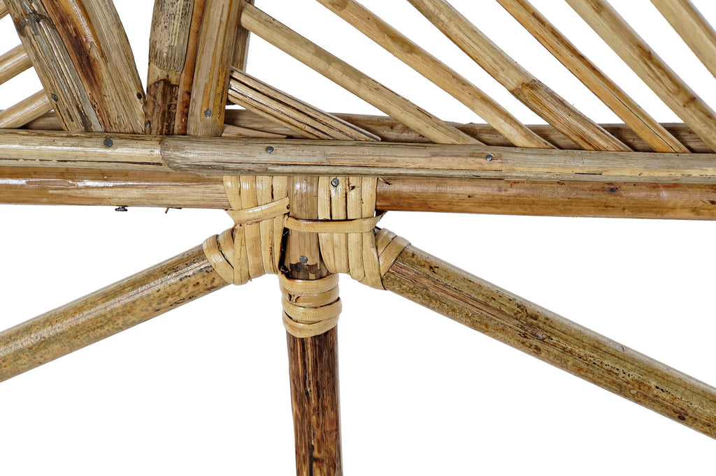 CABECERO CAMA RATAN 178X4X128 NATURAL NATURAL - Imagen 3