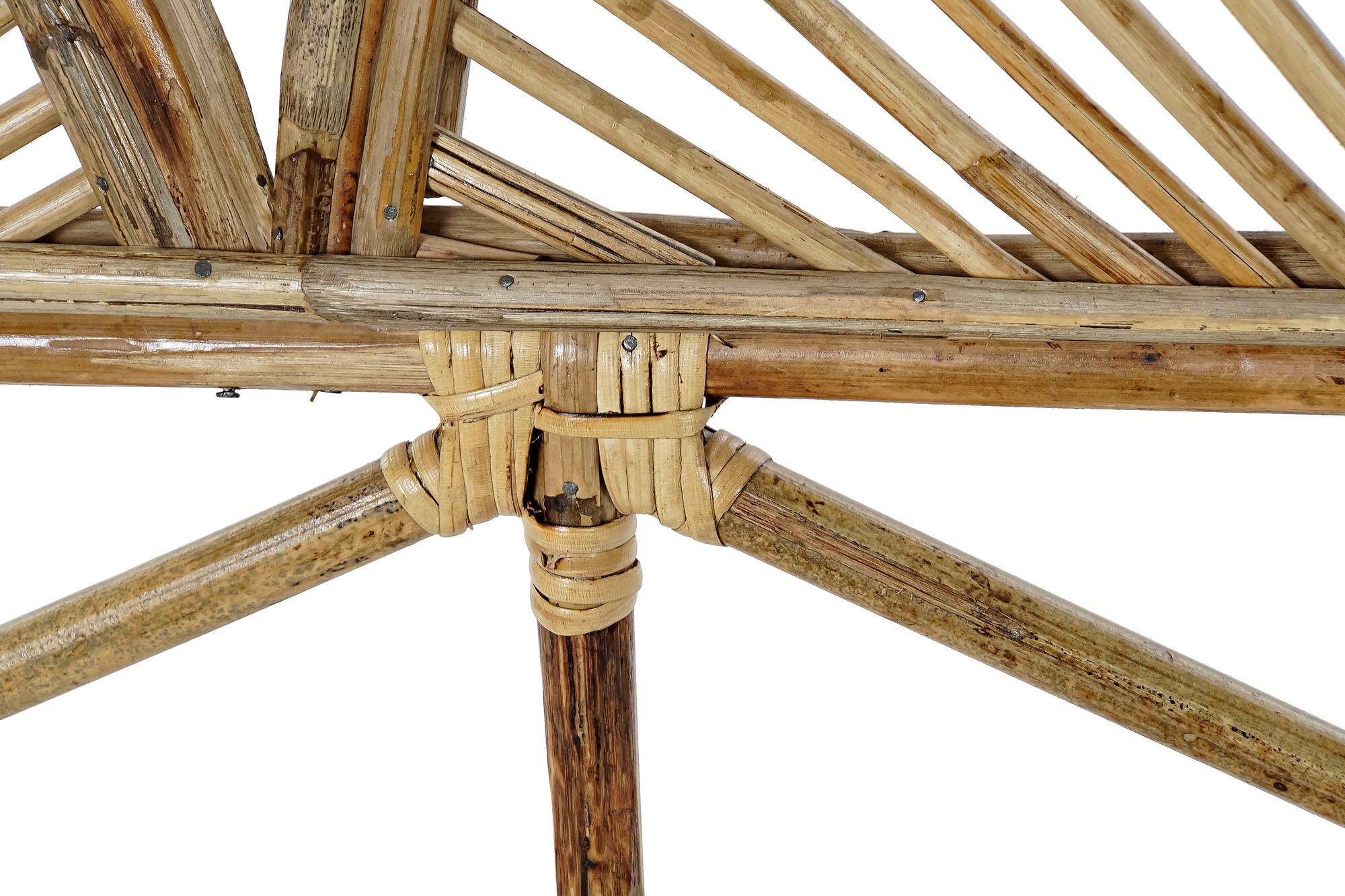 CABECERO CAMA RATAN 178X4X128 NATURAL NATURAL - Imagen 3