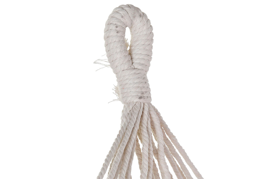 HAMACA POLIESTER ALGODON 255X80X28 FLECOS NARANJA - Imagen 4