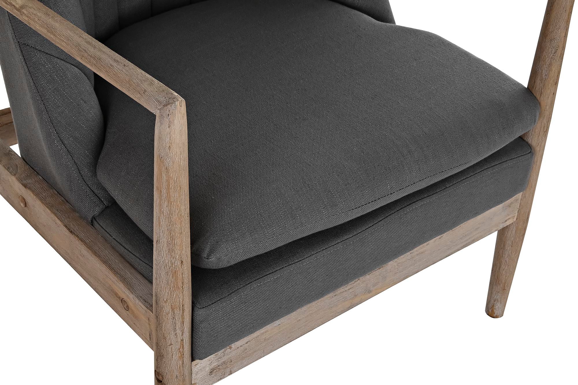 BUTACA ABETO POLIESTER 68X69X89 GRIS OSCURO - Imagen 2