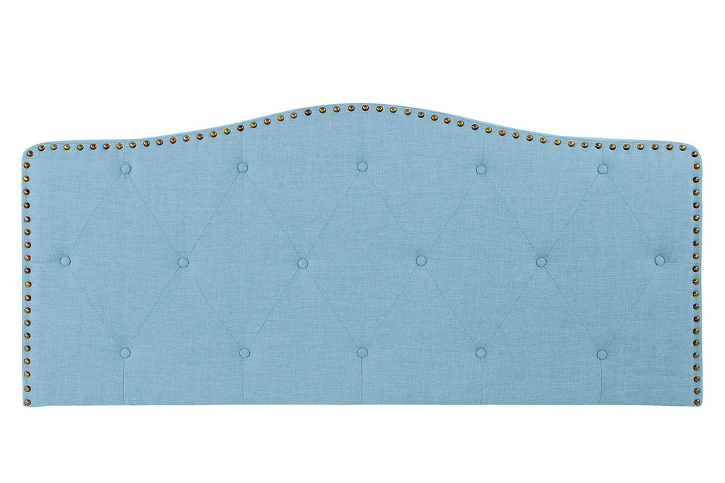 CABECERO CAMA POLIESTER RUBBERWOOD 146X6X68 - Imagen 1