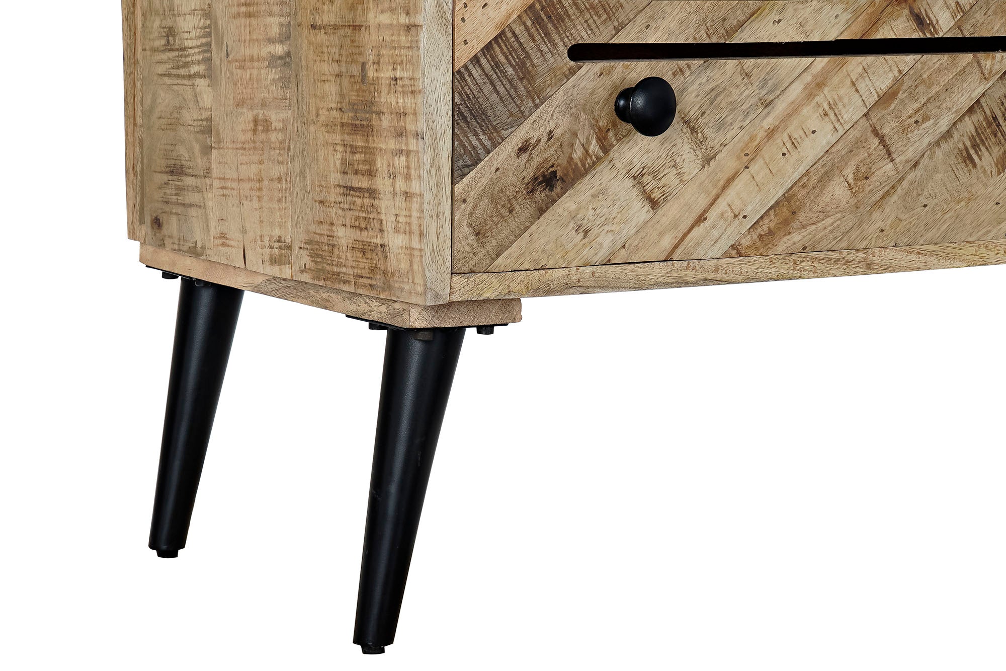 CAJONERA MANGO METAL 125X40X94 MARRON - Imagen 3