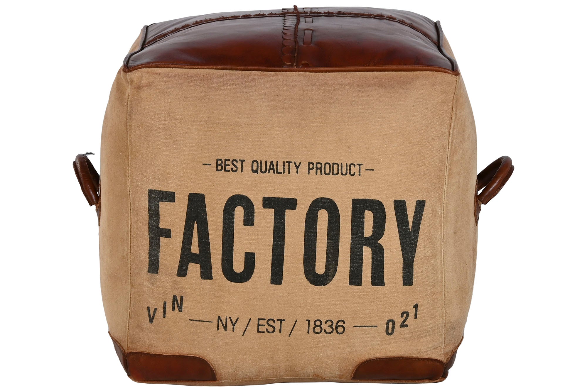 REPOSAPIES PIEL 46X40X40 REPOSAPIES PIEL POLIESTER - Imagen 2