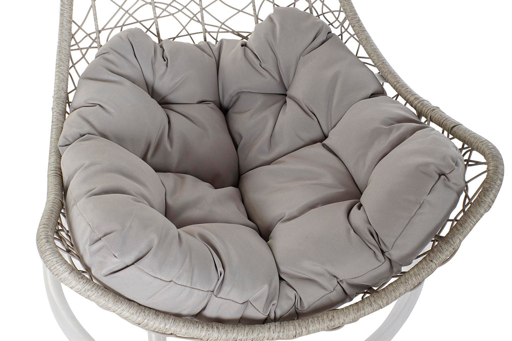 SILLON COLGANTE RATAN SINTETICO 82X75X125 SIN BASE - Imagen 2