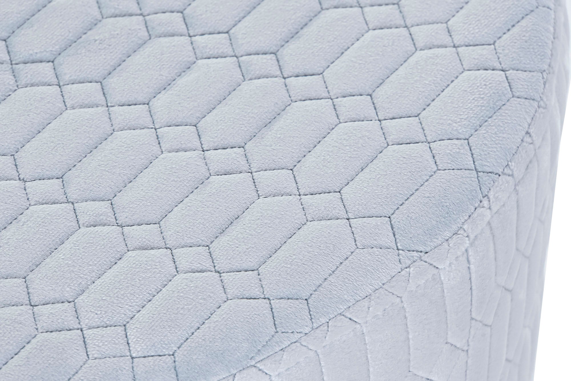 REPOSAPIES POLIESTER MDF 55X55X35 AZUL CELESTE - Imagen 3