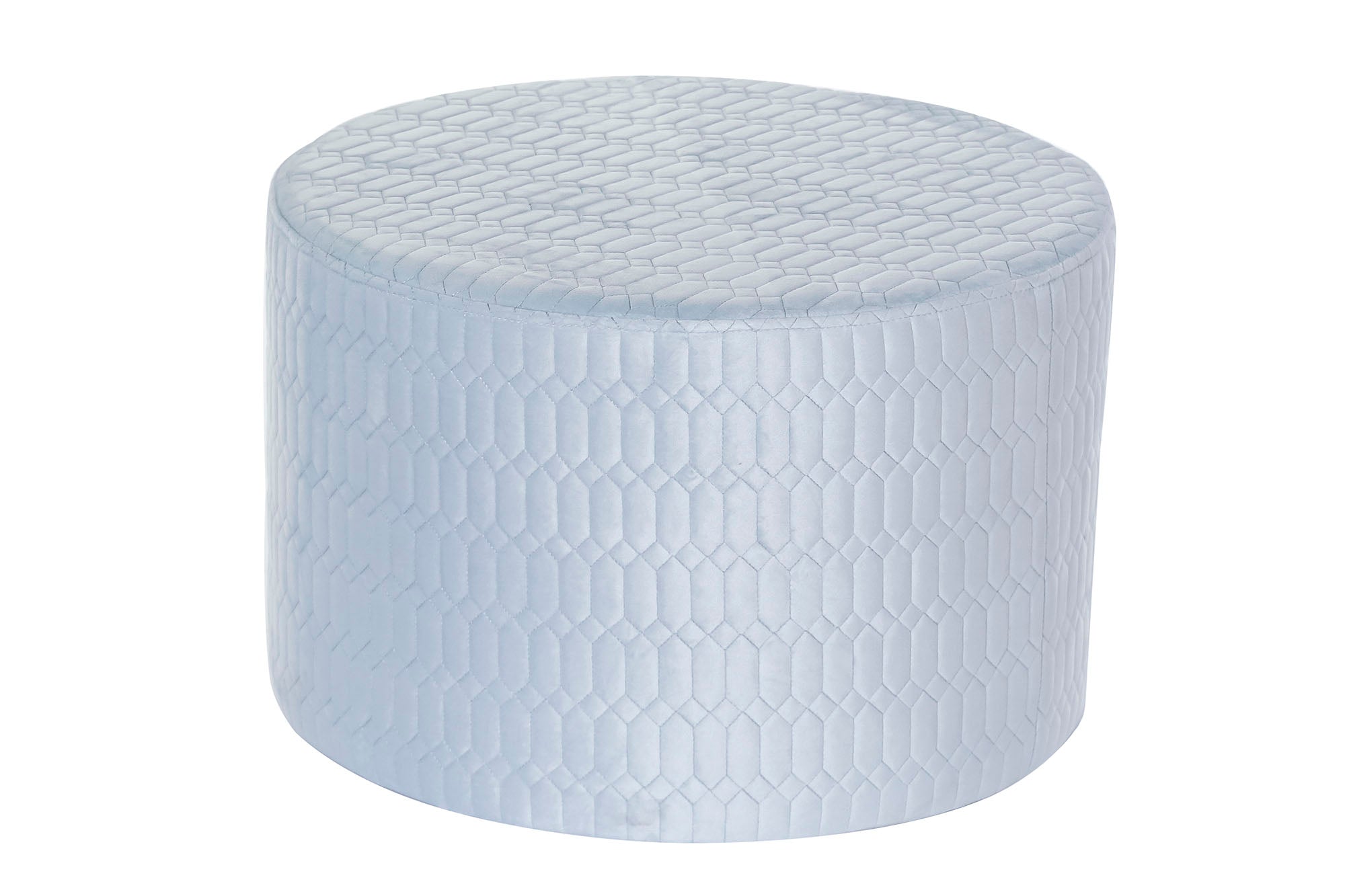 REPOSAPIES POLIESTER MDF 55X55X35 AZUL CELESTE - Imagen 1