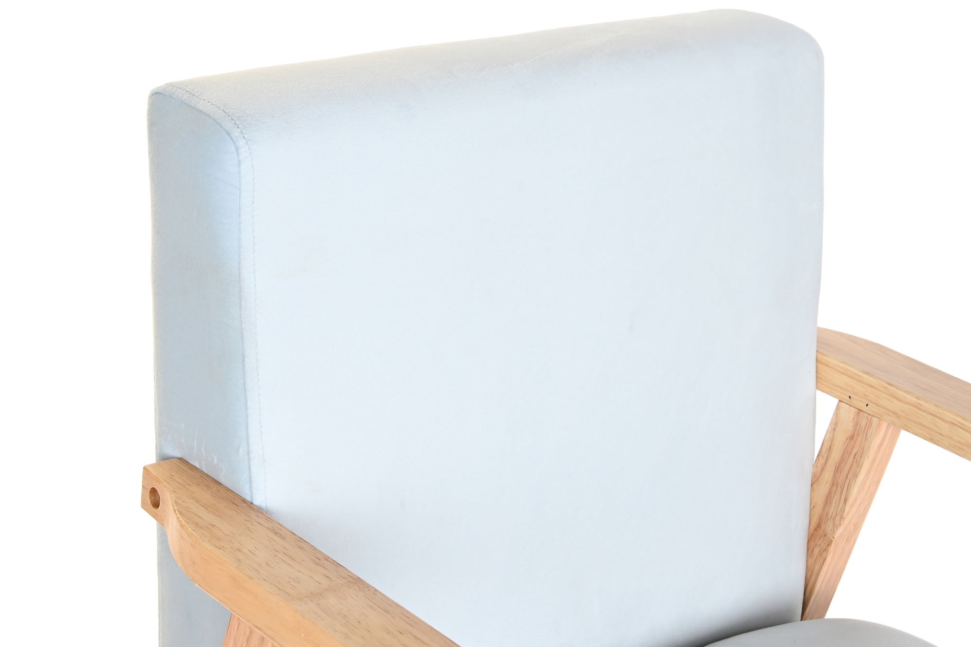 BUTACA POLIESTER MDF 61X69X77 TERCIOPELO - Imagen 4