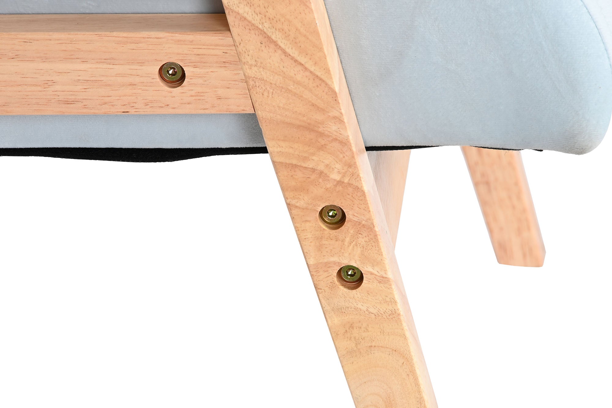 BUTACA POLIESTER MDF 61X69X77 TERCIOPELO - Imagen 5