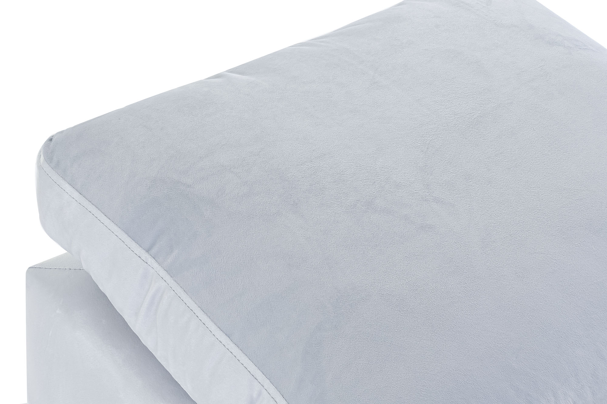 REPOSAPIES POLIESTER MADERA 55X55X35 AZUL CELESTE - Imagen 2