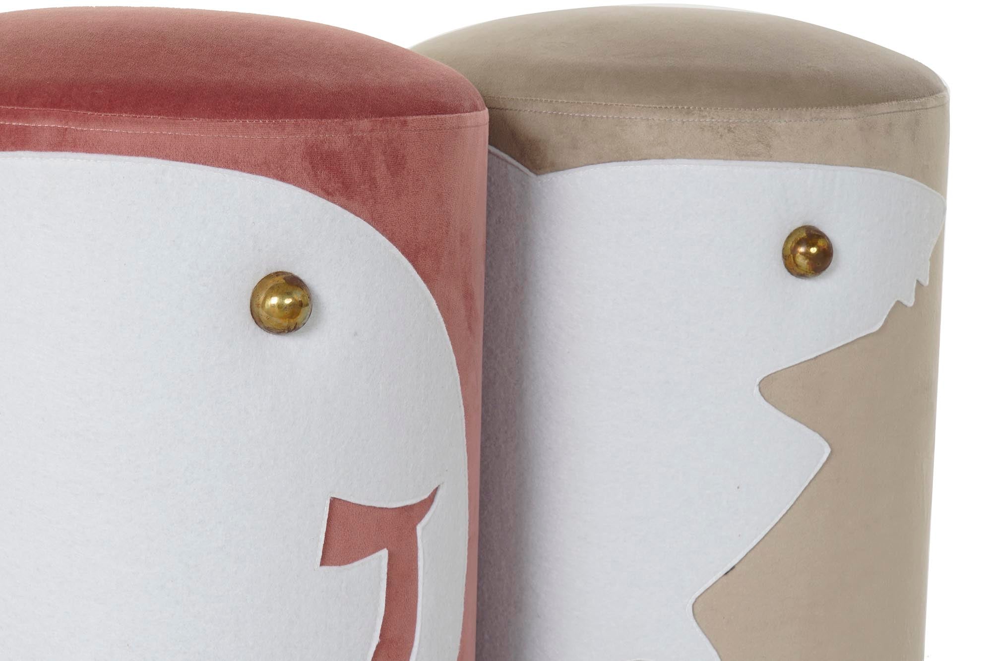 REPOSAPIES POLIESTER 36X36X43 2 SURT. - Imagen 2