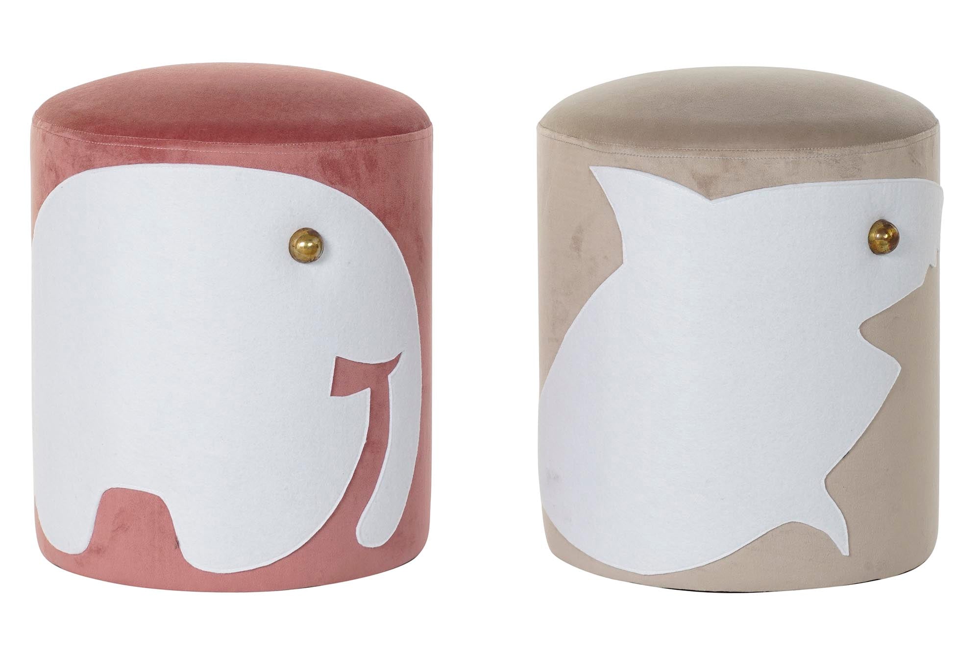 REPOSAPIES POLIESTER 36X36X43 2 SURT. - Imagen 1