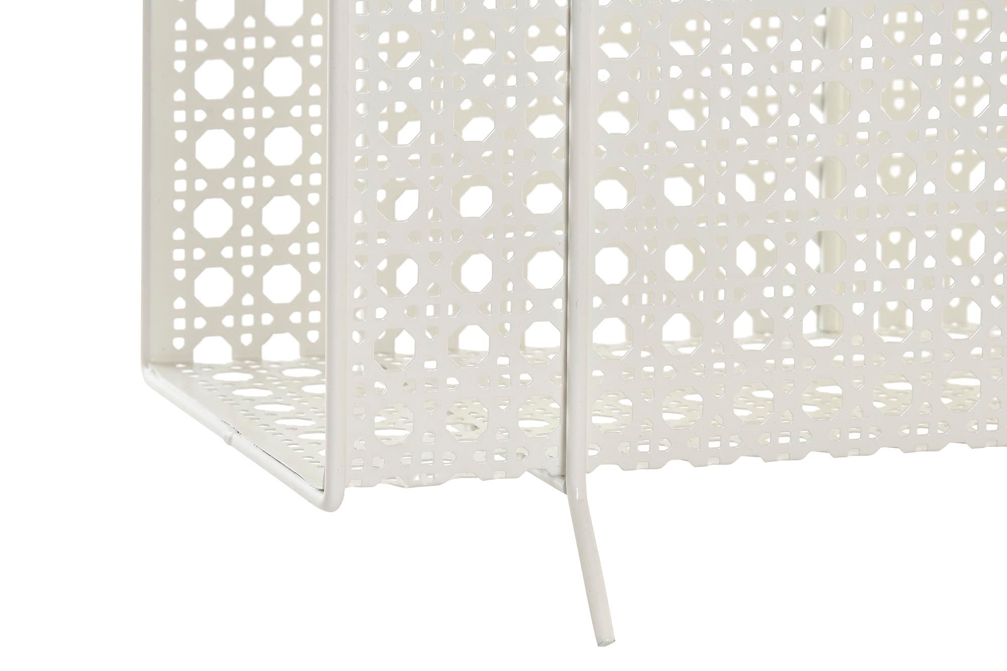 REVISTERO MIMBRE 36,5X15X41 REVISTERO MIMBRE METAL - Imagen 3