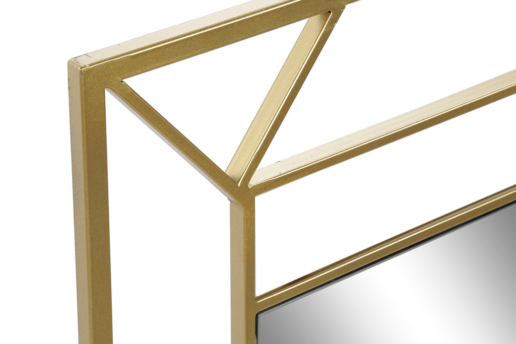 ESPEJO METAL MDF 60X1,5X80 DORADO - Imagen 2