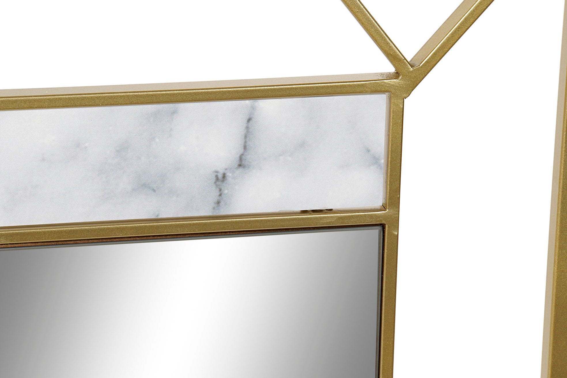 ESPEJO METAL MDF 60X1,5X80 DORADO - Imagen 3