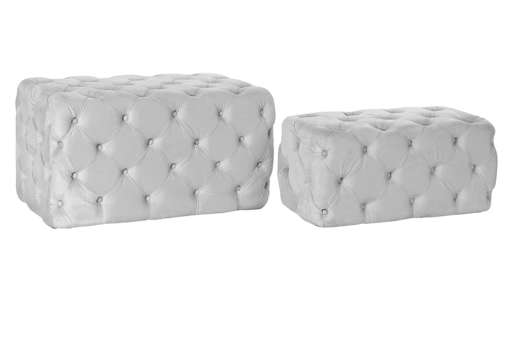 DESCALZADORA SET 2 POLIESTER MDF 88X53X48 - Imagen 1