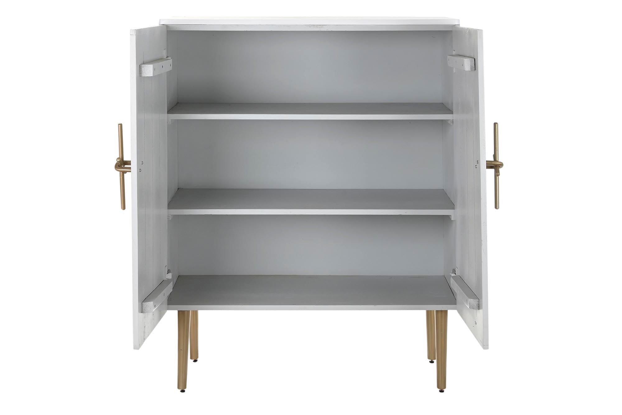 ARMARIO MANGO HIERRO 85X45X110 LAZO BLANCO - Imagen 4