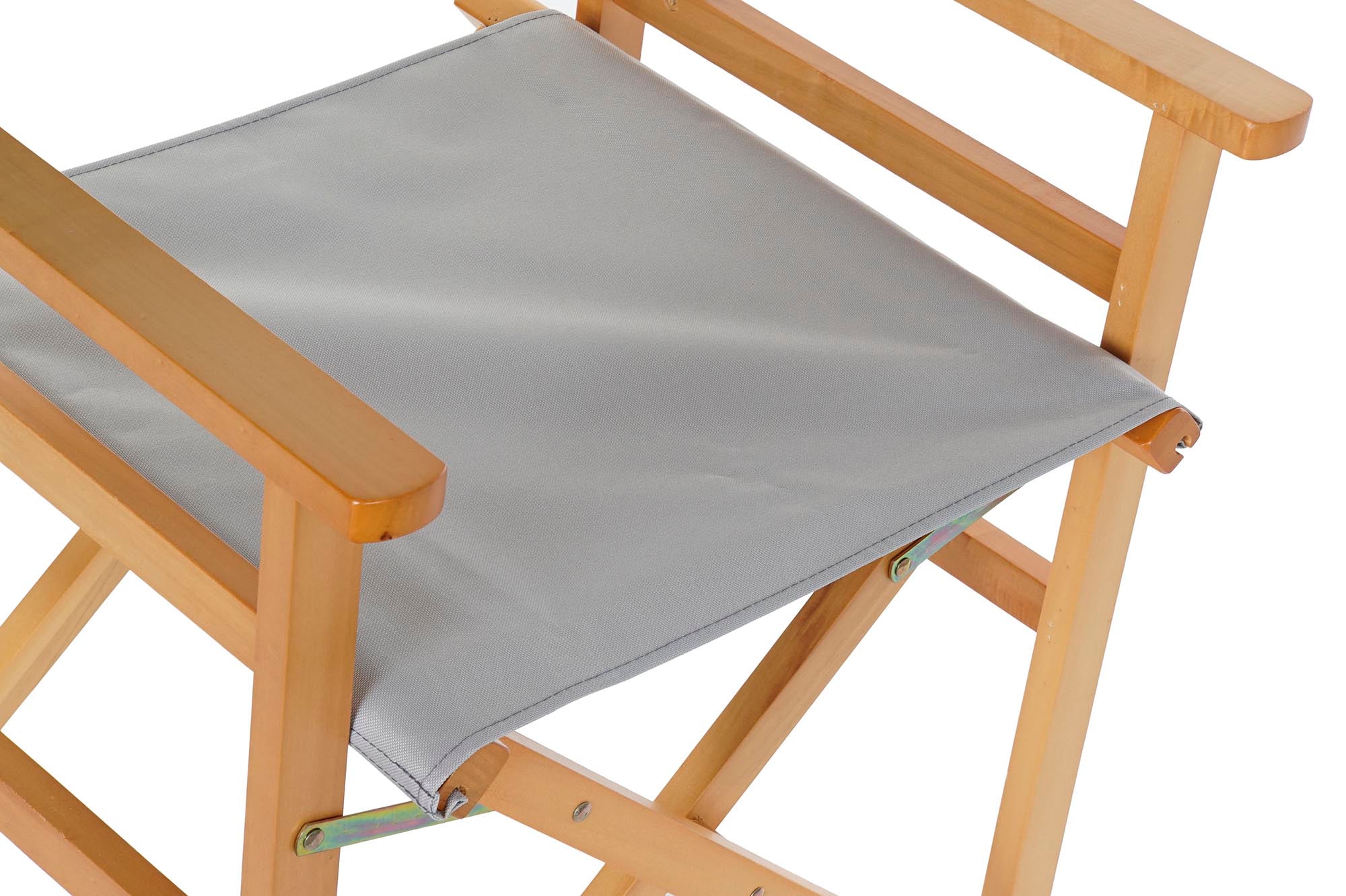 SILLA PINO POLIESTER 56X48X87 DIRECTOR GRIS - Imagen 2