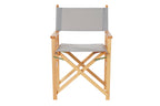 SILLA PINO POLIESTER 56X48X87 DIRECTOR GRIS - Imagen 4
