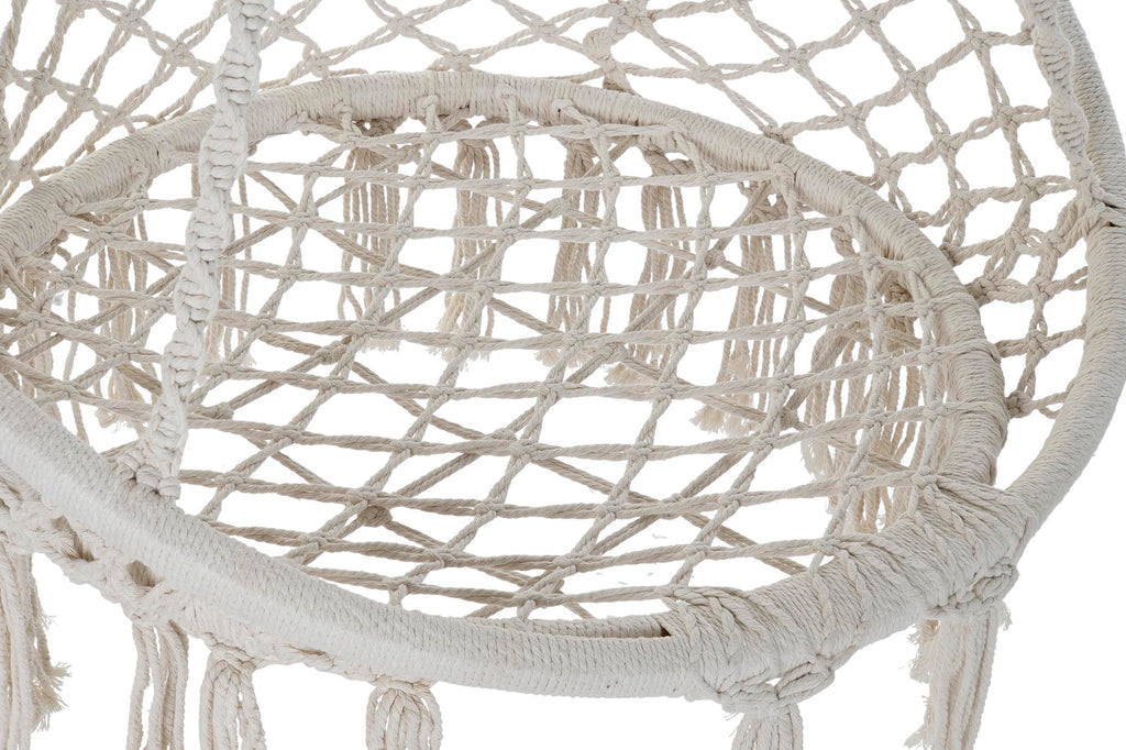 SILLA COLGANTE ALGODON ACERO 80X63X120 100KGS - Imagen 2