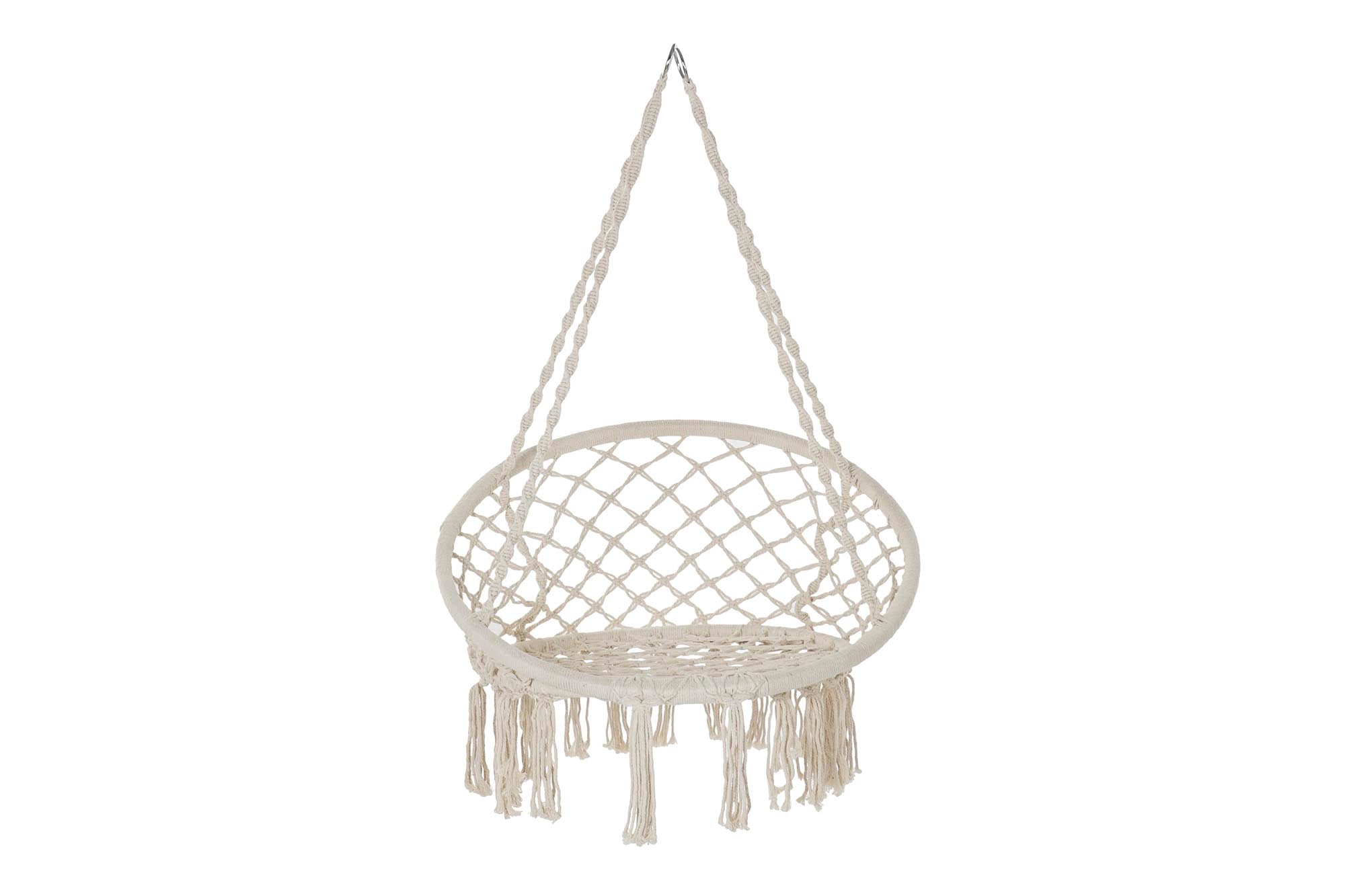 SILLA COLGANTE ALGODON ACERO 80X63X120 100KGS - Imagen 6