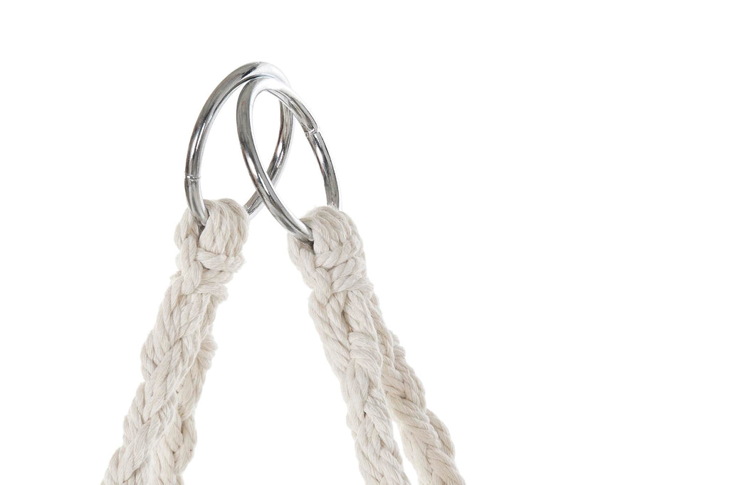 SILLA COLGANTE ALGODON 82X62X123 100KGS, CON COJIN - Imagen 4