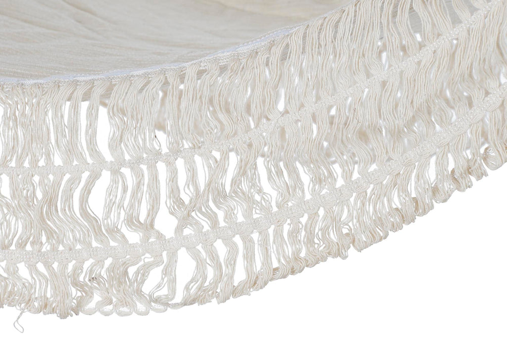 HAMACA ALGODON POLIESTER 200X90X0,5 160KG, BEIGE - Imagen 2