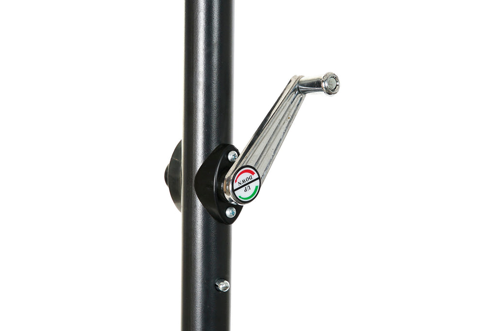 PARASOL ACERO 300X300X250 180 GSM, INCLINABLE - Imagen 2